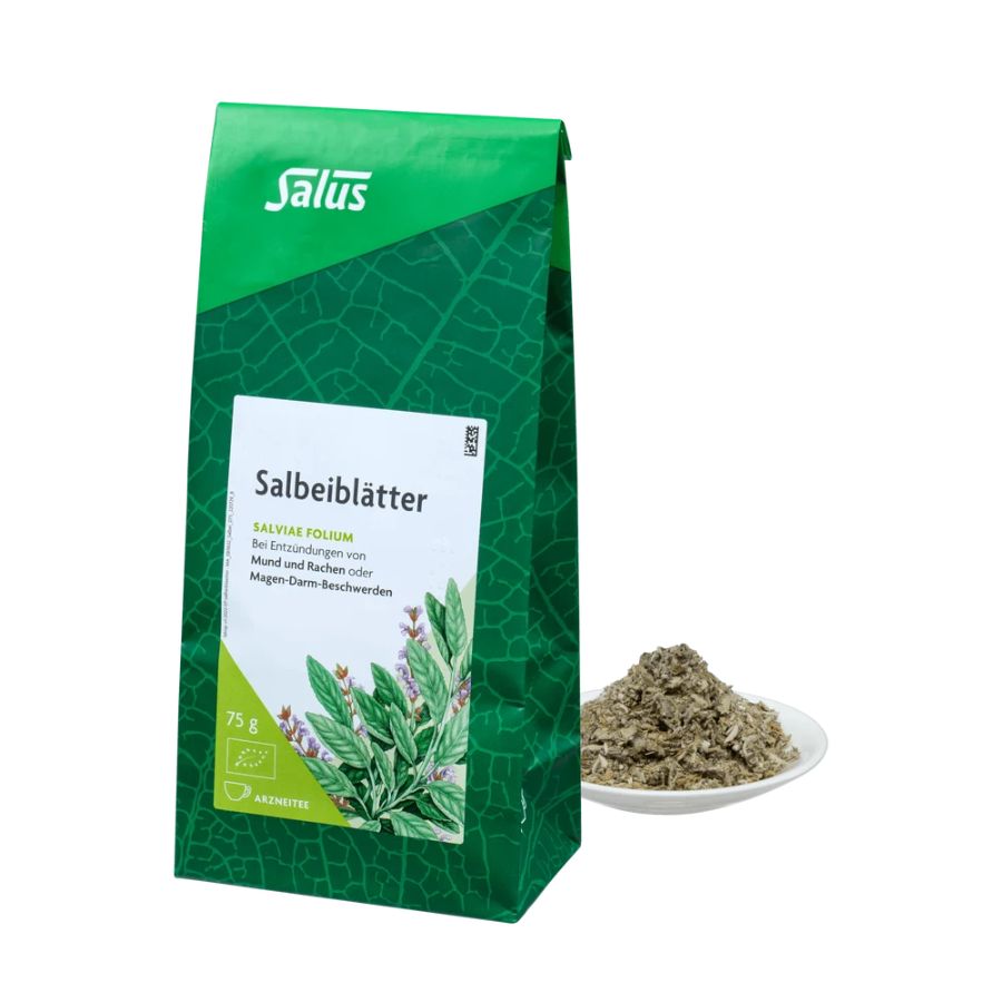 Salus Salbeiblätter Salviae folium Tee lose Bio 75g