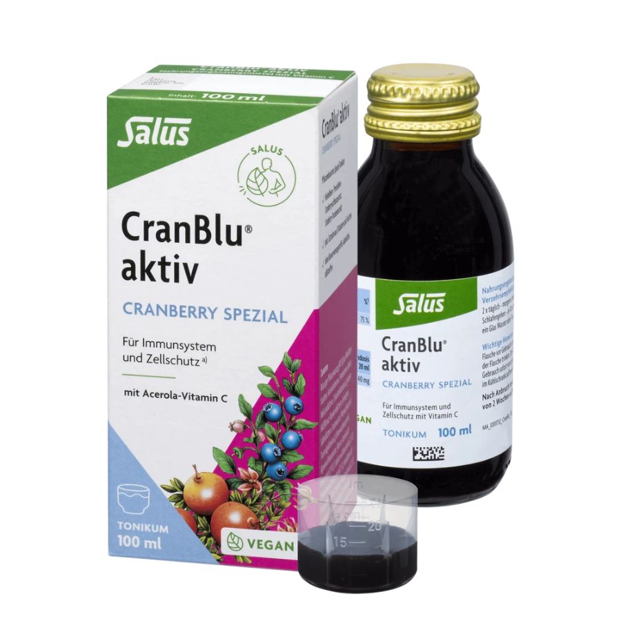 Salus CranBlu aktiv Cranberry-Spezial-Tonikum 100ml (MHD 31.10.2024 )