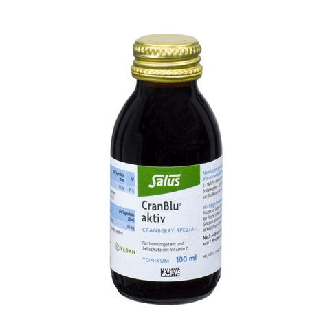 Salus CranBlu aktiv Cranberry-Spezial-Tonikum 100ml MHD 30.07.2026