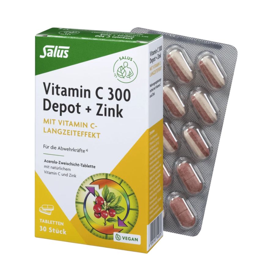 Salus  Vitamin C 300 Depot + Zink 30 Tbl