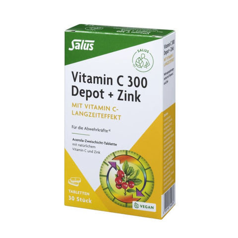 Salus  Vitamin C 300 Depot + Zink 30 Tbl