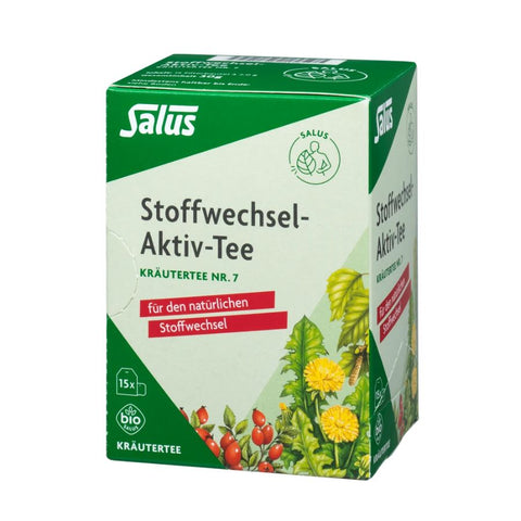 Salus Stoffwechsel-Aktiv Tee Kräutertee Bio Nr. 7 15 FB/30g