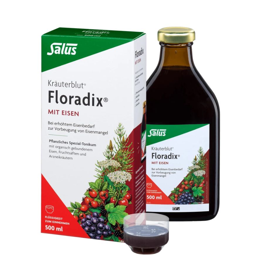 Salus Kräuterblut Floradix mit Eisen 500ml