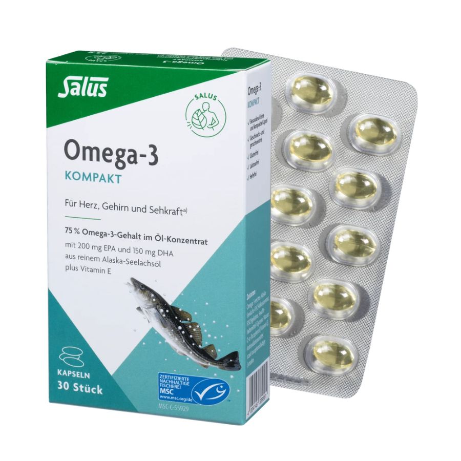 Salus Omega-3 Kompakt Kapseln 30Stk