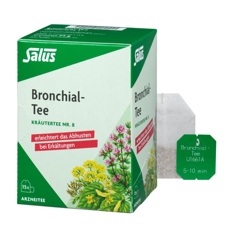 Bronchial Tee Kräutertee Nr.8 Salus 15 Filterbeutel