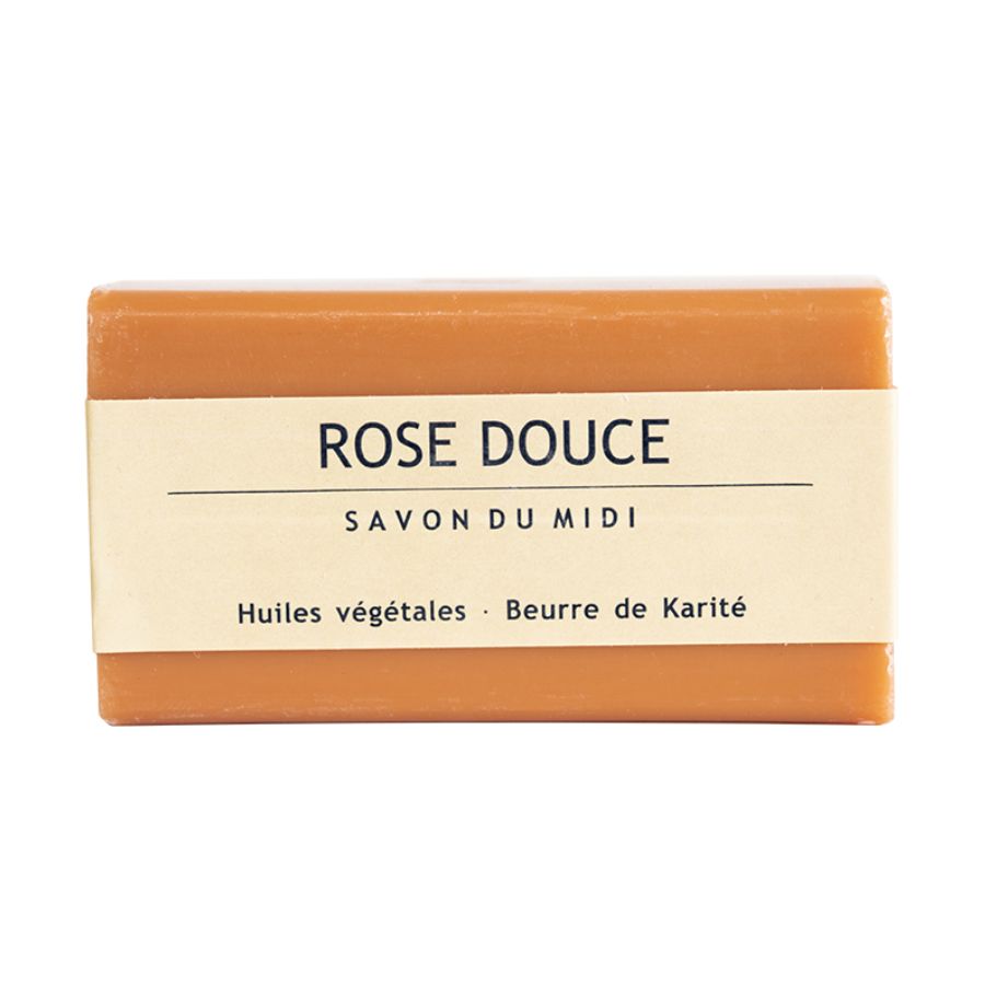 Savon du midi Rose Douce Karité-Seife Bio 100g