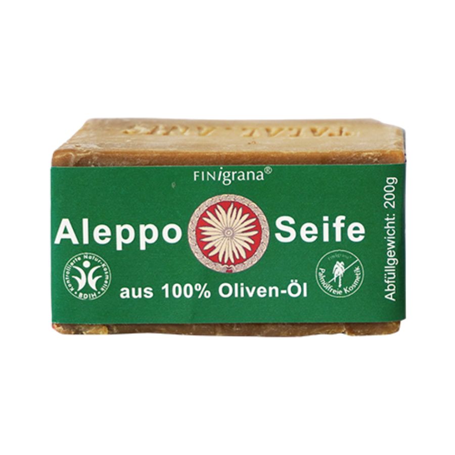 FINigrana® Alepposeife Olivenseife 100% Bio 200g