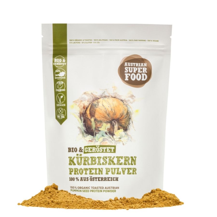 Schalk Mühle Bio Kürbiskern Protein Pulver geröstet Bio 350g