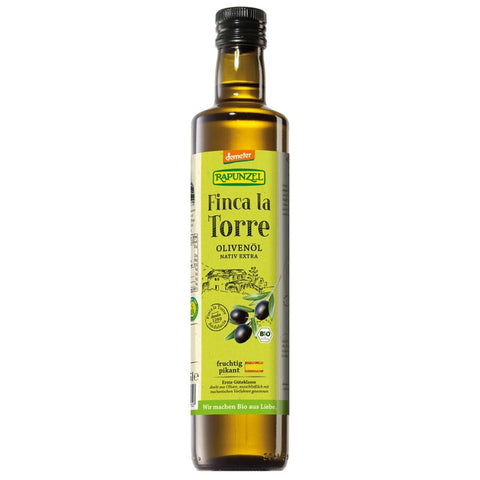 Rapunzel Olivenöl Finca la Torre, nativ extra, demeter (500ml)