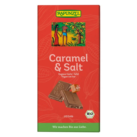 Rapunzel Chocolate - Caramel & Salt Vegan Oat Bar (100g)