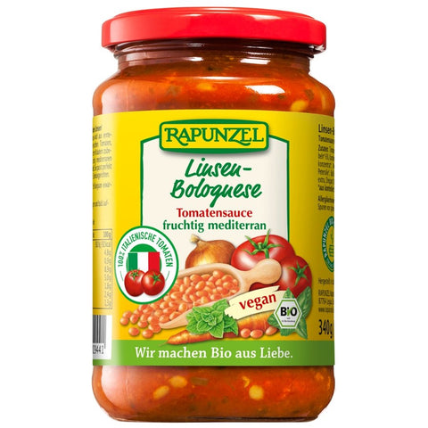 Rapunzel Tomatensauce Linsen-Bolognese (325ml)