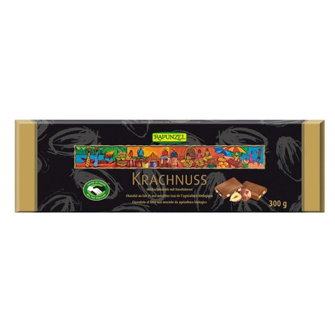Rapunzel Vollmilch Schokolade Krachnuss HIH (300g)