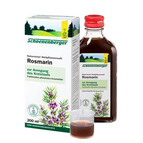 Schoenenberger Rosmarin, Naturreiner Heilpflanzensaft 200ml