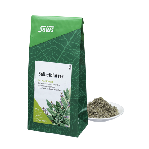 Salus Salbeiblätter Salviae folium Tee lose Bio 75g