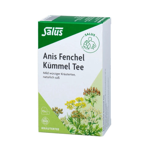 Salus aniseed-fennel-caraway tea organic 15 filter bags/ 30 g