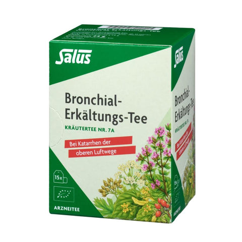 Salus Bronchial-Erkältungs-Tee Arzneitee, Kräutertee Nr. 7a Bio 15FB/24g