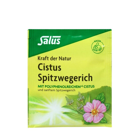 Salus Kraft der Natur Cistus Spitzwegerich Kräutertee Bio 15 Filterbeutel