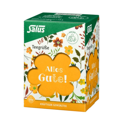 Salus Teegrüße Alles Gute! Gewürz-Kräutertee 15FB/27g