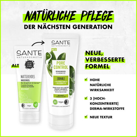 Sante Naturkosmetik Pore Control Cleansing Gel Organic 100ml