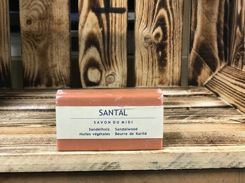 Savon Du Midi Karité Butter Seife Sandelholz 100g Bio