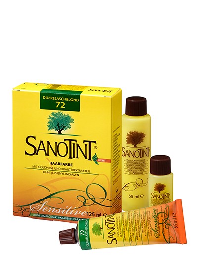 SANOTINT sensitive 72 Dunkelaschblond 125ml