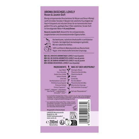 Sante Naturkosmetik Aroma Duschgel Lovely Bio 200ml