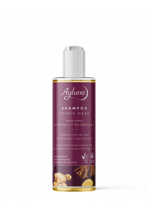 Ayluna Shampoo Fine Hair Root Strength Organic 250ml 