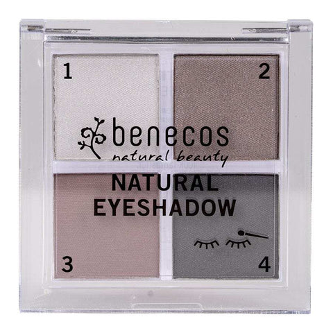 benecos Natural Beauty Color Edition Quattro Eyeshadow - smokey eyes Organic 8g