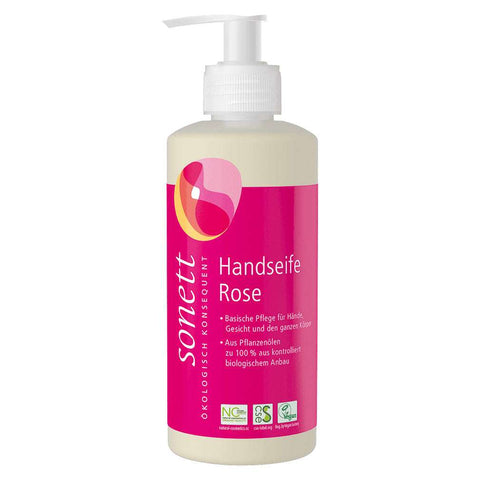 Sonett Handseife Rose Spender 300ml Bio