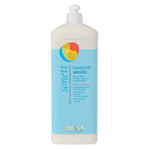 Sonett Handseife sensitiv Nachfüllflasche (1L) Bio