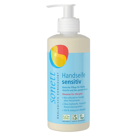 Sonett Handseife sensitiv Spender (300ml) Bio