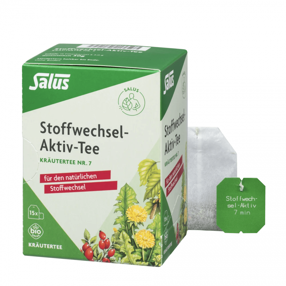Salus Stoffwechsel-Aktiv Tee Kräutertee Bio Nr. 7 15 Filterbeutel