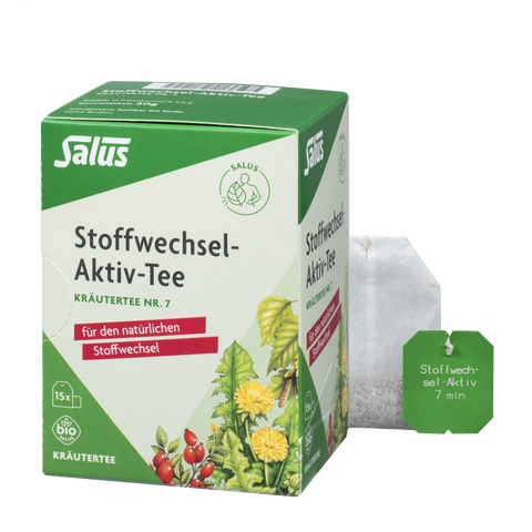 Salus Stoffwechsel-Aktiv Tee Kräutertee Bio Nr. 7 15 FB/30g