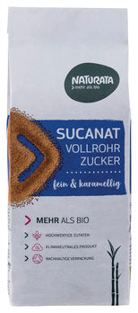 NATURATA whole cane sugar Sucanat 400g organic