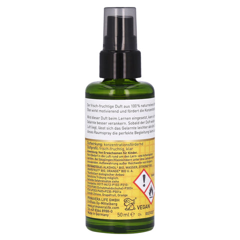 Primavera Learn Easier Room Spray Organic 50ml