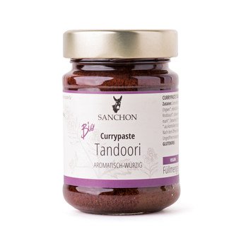 Sanchon Tandoori Currypaste 190 g Bio
