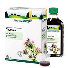 Schoenenberger Thymian, Naturreiner Heilpflanzensaft 3X200ml