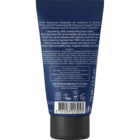 Urtekram Men Face Cream Bio 75 ml