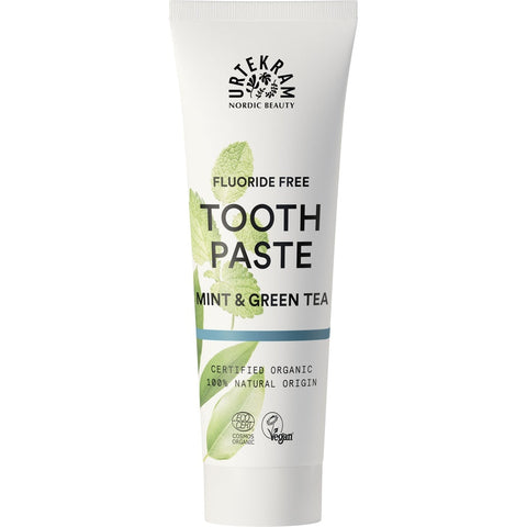 Urtekram Mint & Green Tea Toothpaste Bio 75 ml