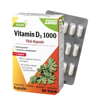 Salus - Reform Vitamin D3 1000 vegan Vital. 60 Stk 10g