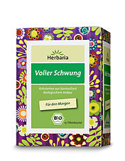 Herbaria Voller Schwung Tee 15 Filterbeutel Bio