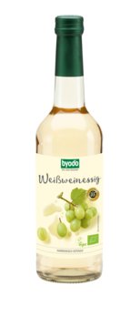 BYODO organic white wine vinegar 0.5 liters 6% acid
