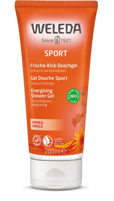 Weleda Sport – Frische-Kick-Duschgel Arnika 200ml