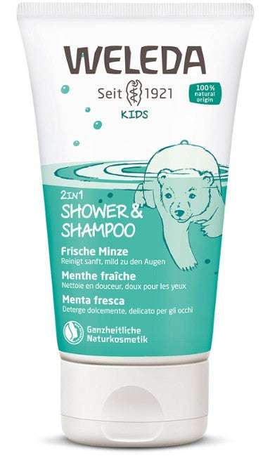 WeledaKids 2in1 Shower&Shampoo Frische Minze 150ml